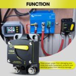Interruptor de fusible de protección de encendido con reinicio manual para yate de RV con accesorios de terminal, 200A - Imagen 10