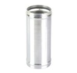 Adaptador de manguera extensor de tubo de intercooler turbo de admisión de aluminio Conector de tubo de unión de admisión de aire de automóvil, 51mm