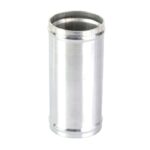 Adaptador de manguera extensor de tubo de intercooler turbo de admisión de aluminio Conector de tubo de unión de admisión de aire de automóvil, 57mm