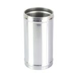 Adaptador de manguera extensor de tubo de intercooler turbo de admisión de aluminio Conector de tubo de unión de admisión de aire de automóvil, 63mm