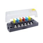 Caja de fusibles con tapa aislada y enchufable de 6 vías para automóviles y yates, Enhanced Version B - Imagen 2