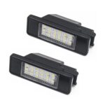 Modificación de la luz de matrícula para Nissan Qashqai J10/J11/X-Trail/Teana