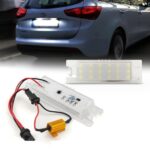 2 piezas de luz de matrícula LED para Opel Zafira B / ASTRA / CORSA, 2pcs - Imagen 2