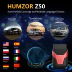 Instrumento de diagnóstico de averías para vehículos HUMZOR OBD2 Bluetooth 5.2 - Imagen 3