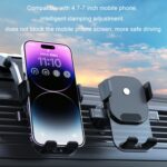 Soporte para teléfono móvil con ventosa para salpicadero de coche con bloqueo automático, Brushed Waterfall Base - Imagen 6