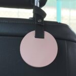 2 ganchos de almacenamiento de cuero ocultos para el respaldo del asiento del automóvil - Imagen 2