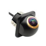 Cámara de visión trasera universal HD con visión nocturna y tres controles para coche, AHD720P Straw Hat