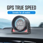 Medidor de altitud del vehículo GPS con velocidad real y pantalla de visualización frontal - Imagen 2