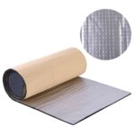Almohadilla de aislamiento térmico y acústico para capó de automóvil con papel de aluminio grueso, 250x180x5mm - Imagen 2