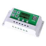 Controlador de cargador de panel de células solares PWM de 12 V Controlador solar de batería de plomo-ácido de iones de litio, 10A - Imagen 4