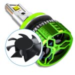 Faro delantero para coche de aleación de aluminio con tubo de cobre doble LED de 100 W, resistente al agua, 9012 - Imagen 4