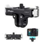 Adaptador de interfaz dual con base de liberación rápida magnética de metal aMagisn para GoPro HERO13 Black