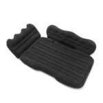Cama inflable para automóvil, colchoneta multifuncional para acampar al aire libre, Black