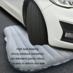 Cama inflable para automóvil, colchoneta multifuncional para acampar al aire libre, Black - Imagen 8