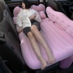 Cama inflable para automóvil, colchoneta multifuncional para acampar al aire libre, Black - Imagen 9