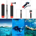 Empuñadura flotante para GoPro HERO Insta360 con tornillo y rosca de 1/4 de pulgada - Imagen 2