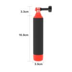 Empuñadura flotante para GoPro HERO Insta360 con tornillo y rosca de 1/4 de pulgada - Imagen 4