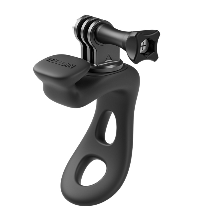 TBD0605256901C.jpg Soporte flexible ajustable de silicona para cámara de acción TELESIN para GoPro HERO / Insta360 / DJI Action Camera, Black - Imagen 1