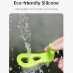 Soporte flexible ajustable de silicona para cámara de acción TELESIN para GoPro HERO / Insta360 / DJI Action Camera, Black - Imagen 9