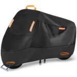 Funda protectora contra la lluvia y el sol para motocicletas, de tela Oxford, a prueba de polvo y con hebilla antirrobo, XXL