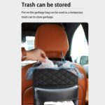 Bolsa de pañuelos para colgar en el respaldo del asiento del automóvil 2 en 1, Enlarged - Imagen 6