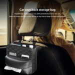 Bolsa de pañuelos para colgar en el respaldo del asiento del automóvil 2 en 1, Enlarged - Imagen 9