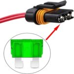 Portafusibles para arnés de cableado a prueba de agua ATC/ATO 20A/30A - Imagen 2