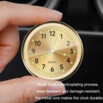 Reloj electrónico digital de cuarzo luminoso para coche, White+Air Outlet Clip - Imagen 5