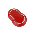 Gancho multifuncional para artículos diversos en el respaldo del asiento del automóvil, Electroplated Red