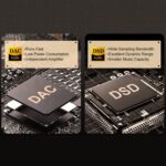 Reproductor de música HIFI Bluetooth de 2,4 pulgadas DSD256 con calidad de sonido masterizada Walkman, 16GB+32GB - Imagen 12
