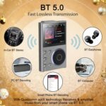 Reproductor de música HIFI Bluetooth de 2,4 pulgadas DSD256 con calidad de sonido masterizada Walkman, 16GB+32GB - Imagen 4