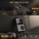 Reproductor de música HIFI Bluetooth de 2,4 pulgadas DSD256 con calidad de sonido masterizada Walkman, 16GB+32GB - Imagen 5