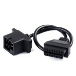 Conector OBD1 de 6 pines a OBD2 de 16 pines para Chrysler, Jeep y Dodge