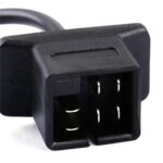 Conector OBD1 de 6 pines a OBD2 de 16 pines para Chrysler, Jeep y Dodge - Imagen 3
