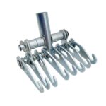 Accesorios para máquinas de reparación de chapa metálica Herramientas Gancho de garra múltiple, 8 Claw Retractor