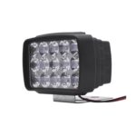 Faro LED externo potente para motocicleta eléctrica de 15 W, With Screws + Pipe Clamps