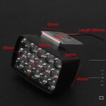 Faro LED externo potente para motocicleta eléctrica de 15 W, With Screws - Imagen 3