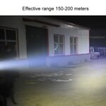 Faro LED externo potente para motocicleta eléctrica de 15 W, With Screws + Pipe Clamps + Switch + 2m Extension Cord - Imagen 4