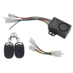 Alarma antirrobo con bloqueo remoto y arranque con un solo botón para motocicleta eléctrica de 48-72 V, Two-wheeler
