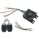 Alarma antirrobo con bloqueo remoto y arranque con un solo botón para motocicleta eléctrica de 48-72 V, Three-wheeler