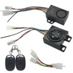 Alarma antirrobo con bloqueo remoto y arranque con un solo botón para motocicleta eléctrica de 48-72 V, Two-wheeler - Imagen 2