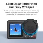 Funda protectora de silicona para lentes aMagisn para DJI Osmo Action 5 Pro/4/3 - Imagen 4