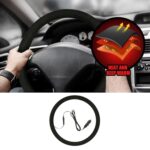 Funda para volante con calefacción rápida y universal Rayhong para coche, 38cm - Imagen 2