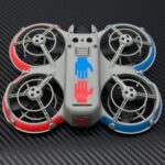 Pegatinas luminosas y resistentes al agua que cambian de color para DJI Neo CQT