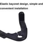 1 par de ganchos de almacenamiento ocultos para reposacabezas de coche, gancho para asiento de coche - Imagen 4