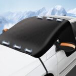 Parasol frontal magnético para coche, resistente al agua y a la nieve