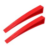 2 piezas de herramienta de reparación de abolladuras de coche, clip de soporte de puerta, destornillador nivelador de golpes de puerta, Red