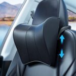 Reposacabezas de espuma viscoelástica para coche Tesla Model 3/Y, Cloth - Imagen 8