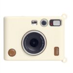 Estuche protector blando resistente al desgaste para Fujifilm Instax Mini EVO, Beige