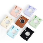 Estuche protector blando resistente al desgaste para Fujifilm Instax Mini EVO, Beige - Imagen 2